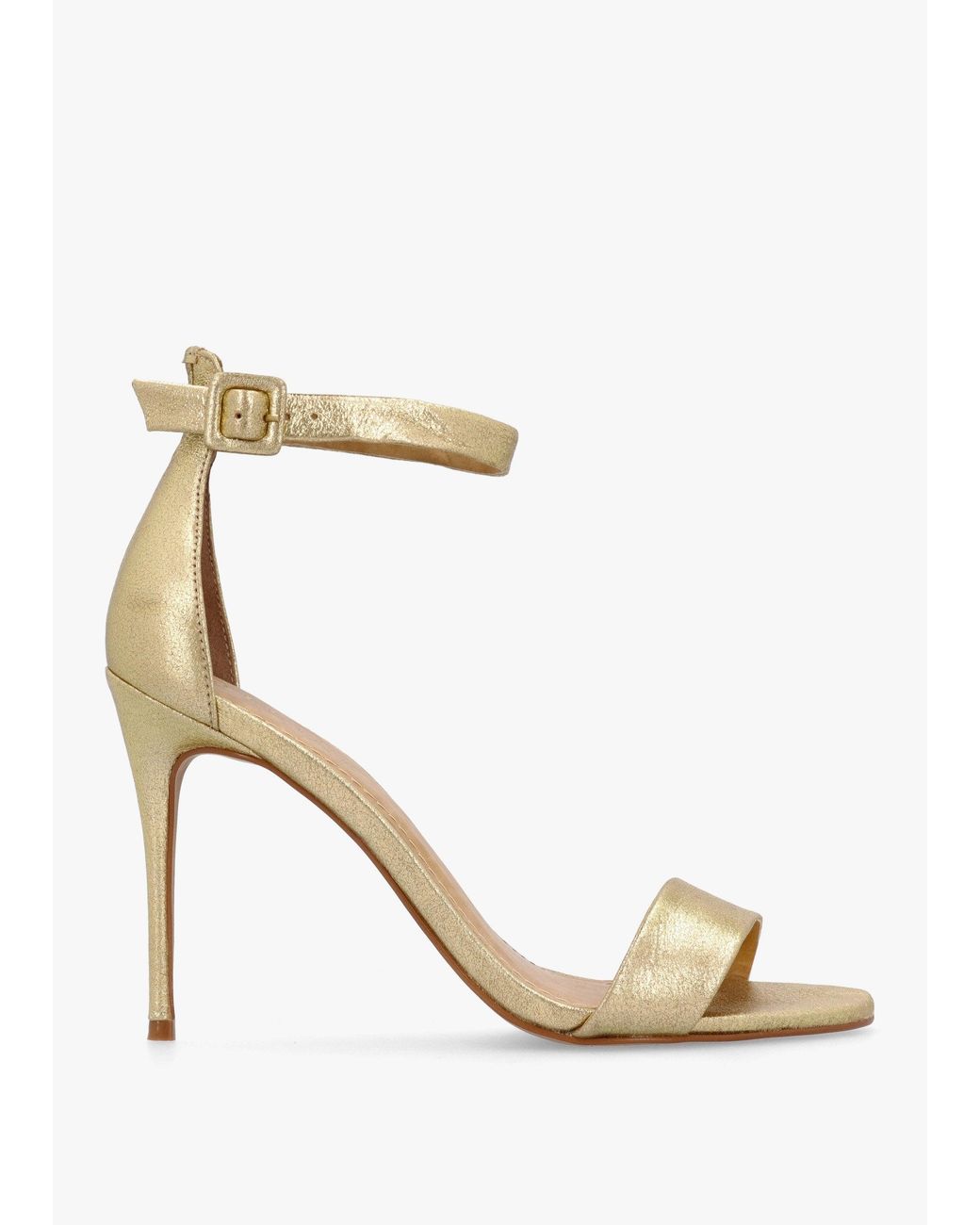 Daniel Metallic Carely Stiletto Heel Sandals