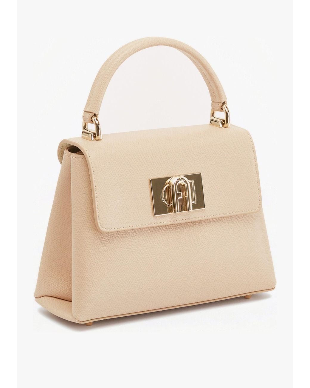 Furla Natural 1927 Mini Top Handle Bag