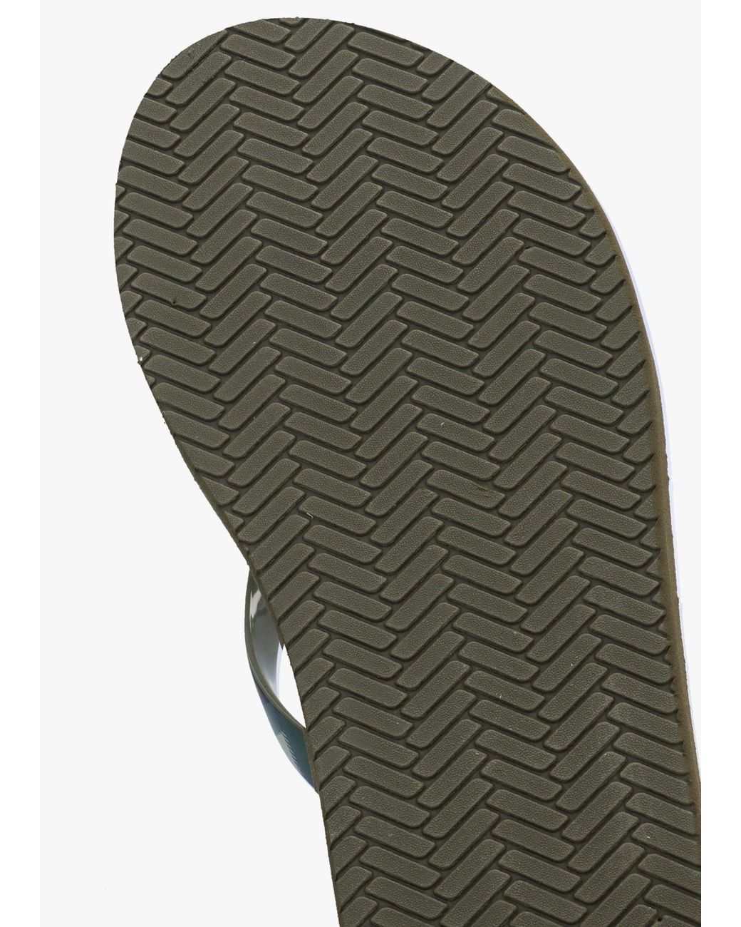 Barbour Green Tilda Toe Post Flip Flops