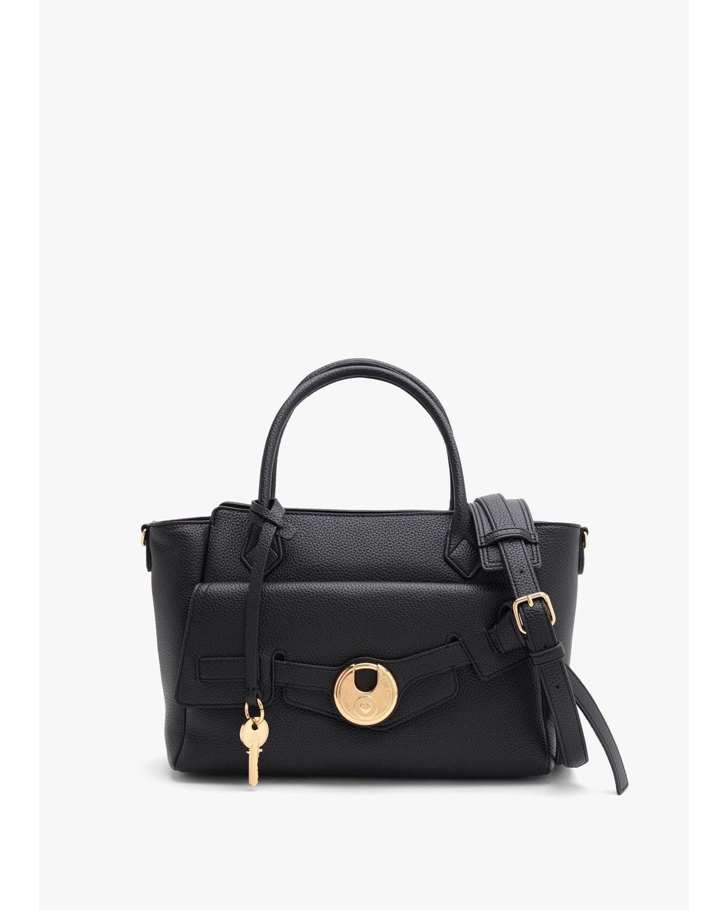 Love Moschino Blue Padlock Tote Bag