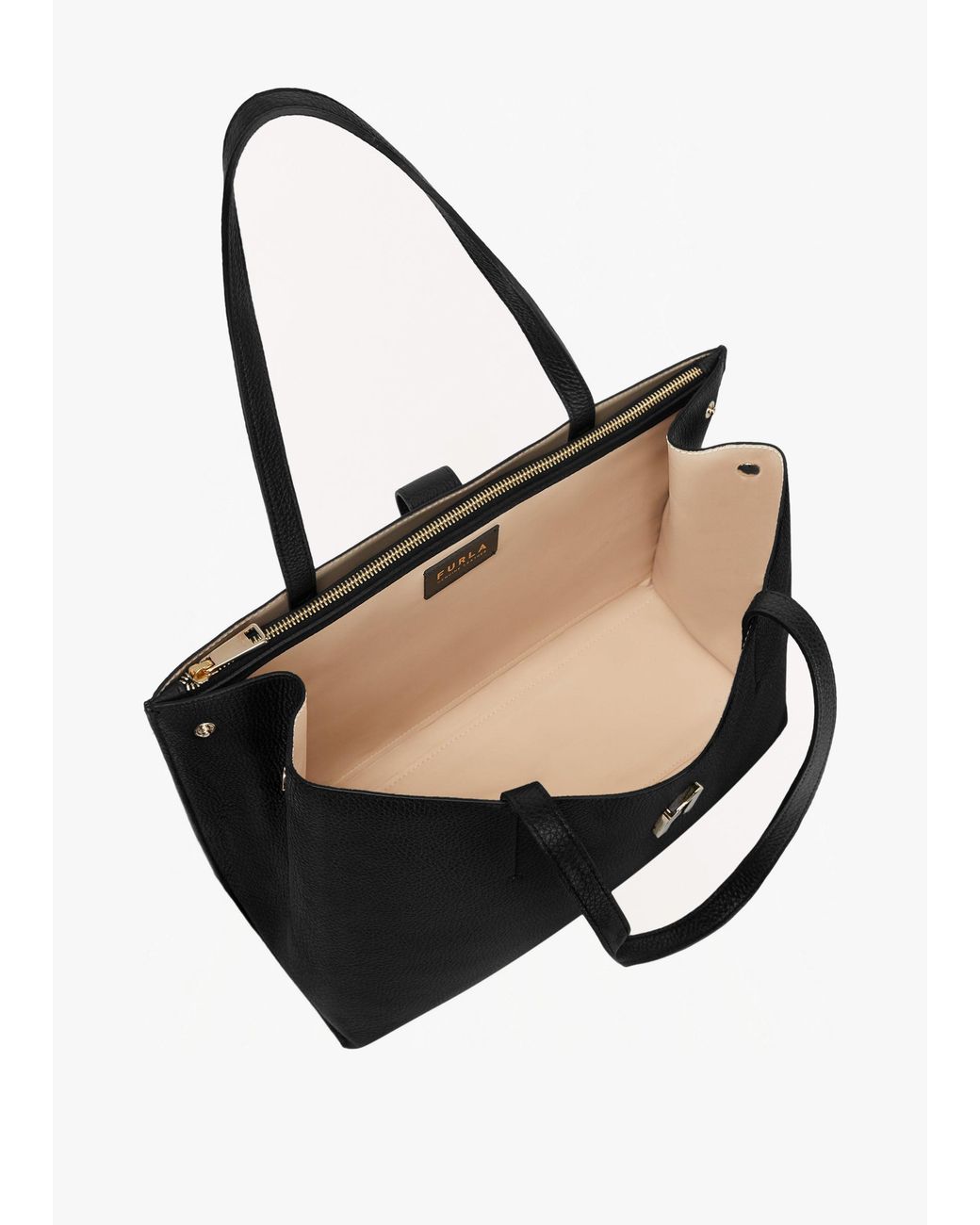 Furla Black Sofia L Tote Bag