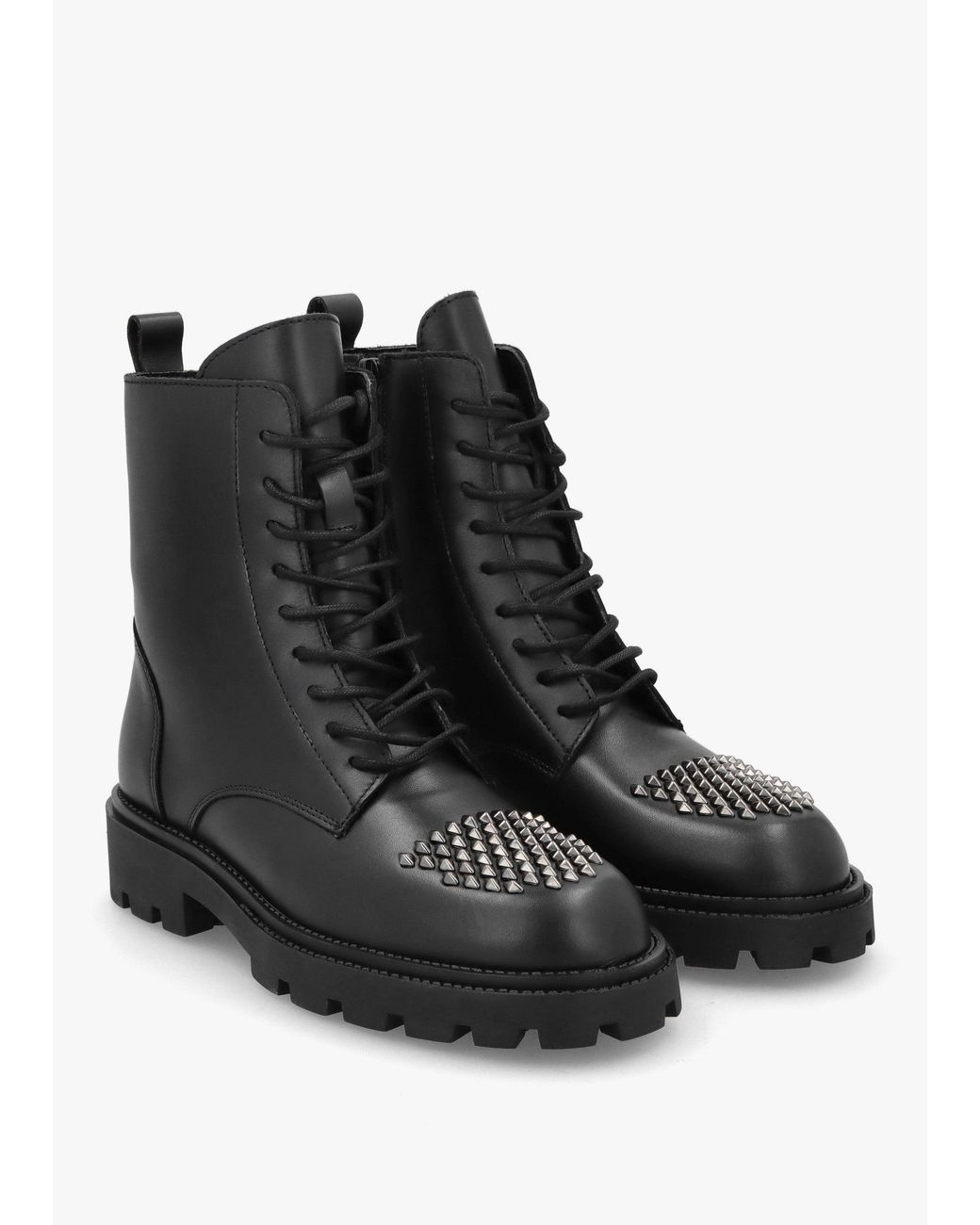 Alpe Black Abode Embellished Ankle Boots