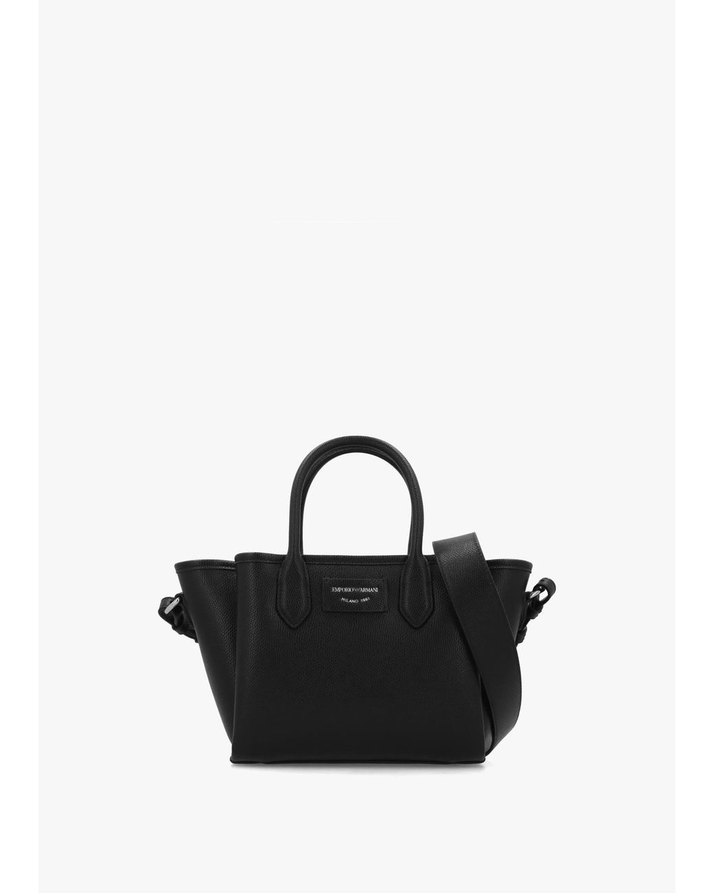Emporio Armani Black Mini Tote Bag