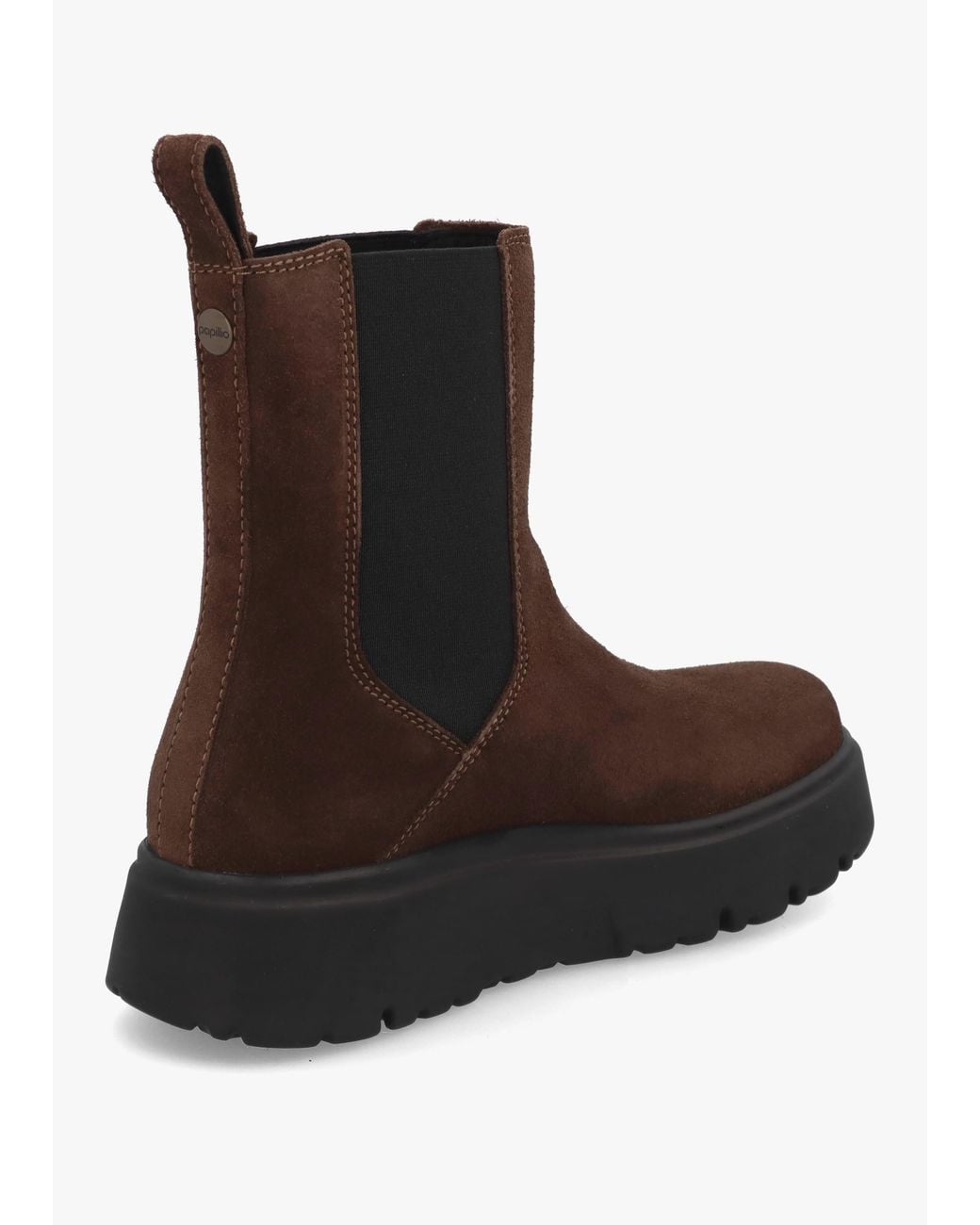 Birkenstock Brown Theda Carafe Suede Chelsea Boots