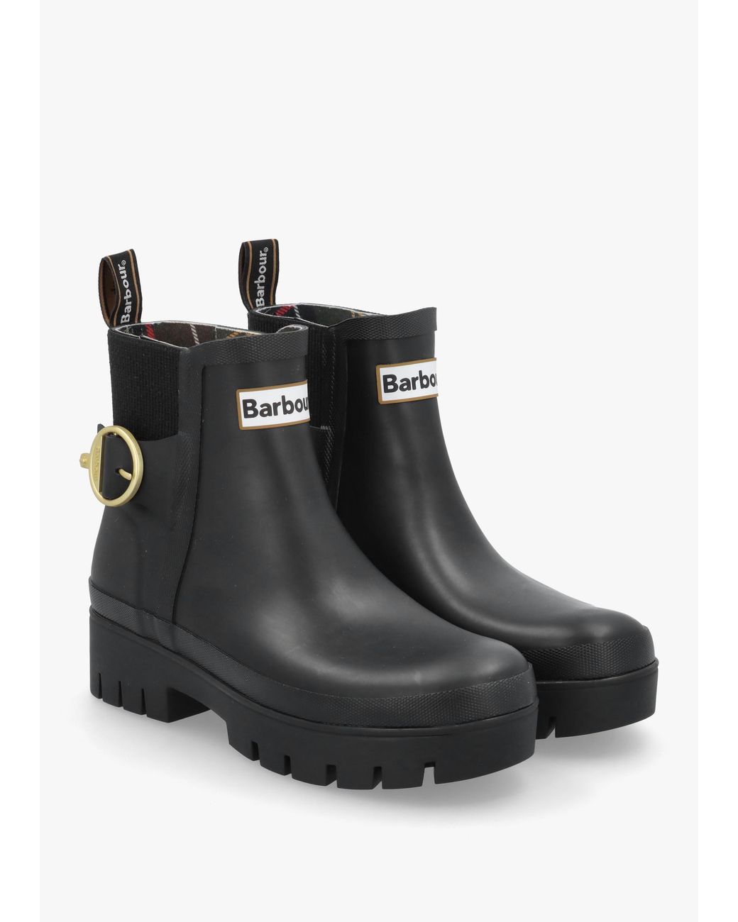Barbour Black Hepburn Ankle Wellingtons