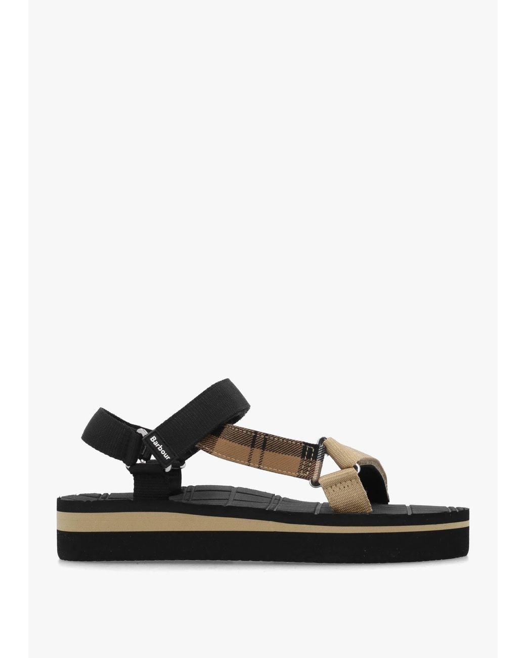 Barbour Black Mila Sandals