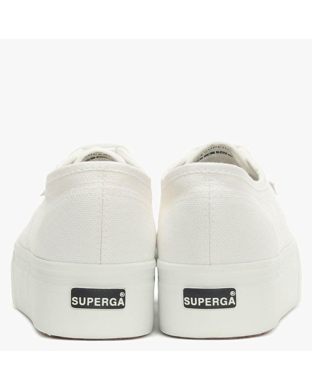 superga flatform mint