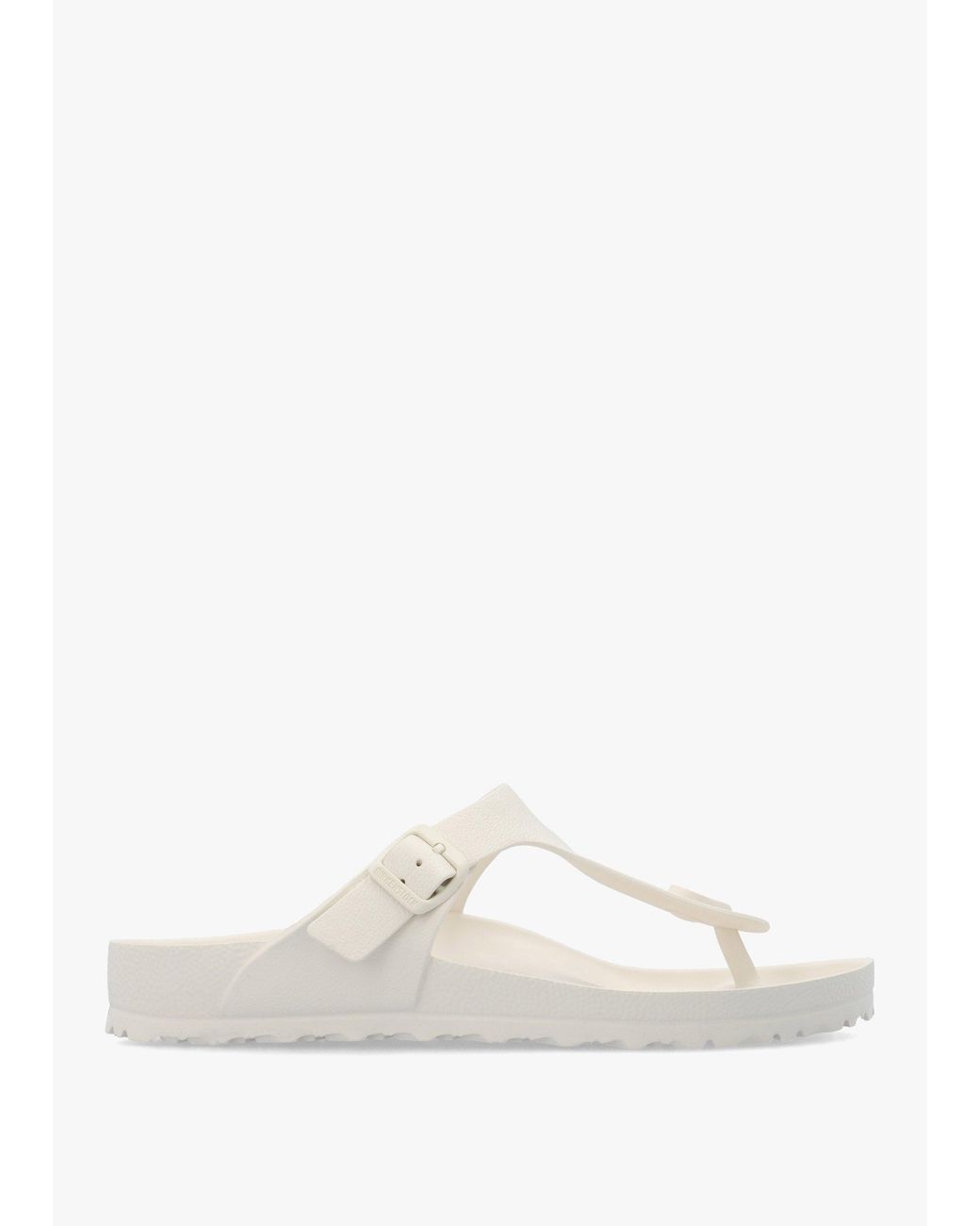 Birkenstock White Gizeh Eva Eggshell Sandals