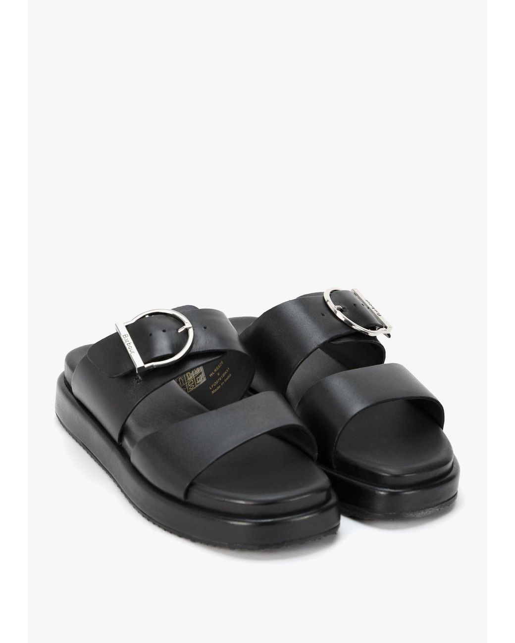 Barbour Black Adele Sandals
