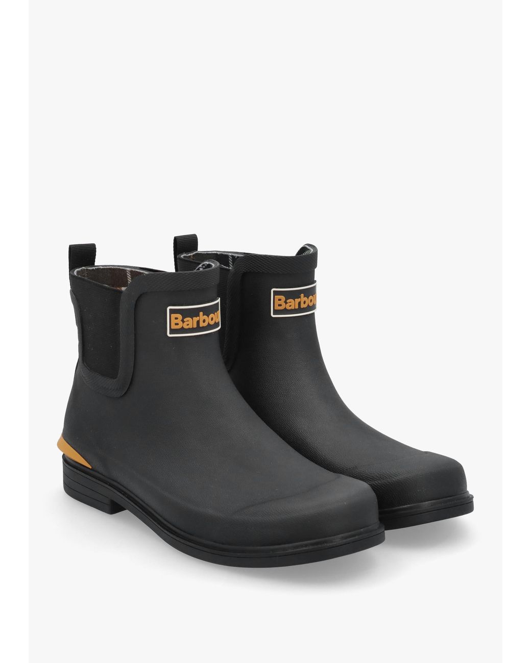 Barbour Black Abbeyfield Packable Ankle Wellingtons