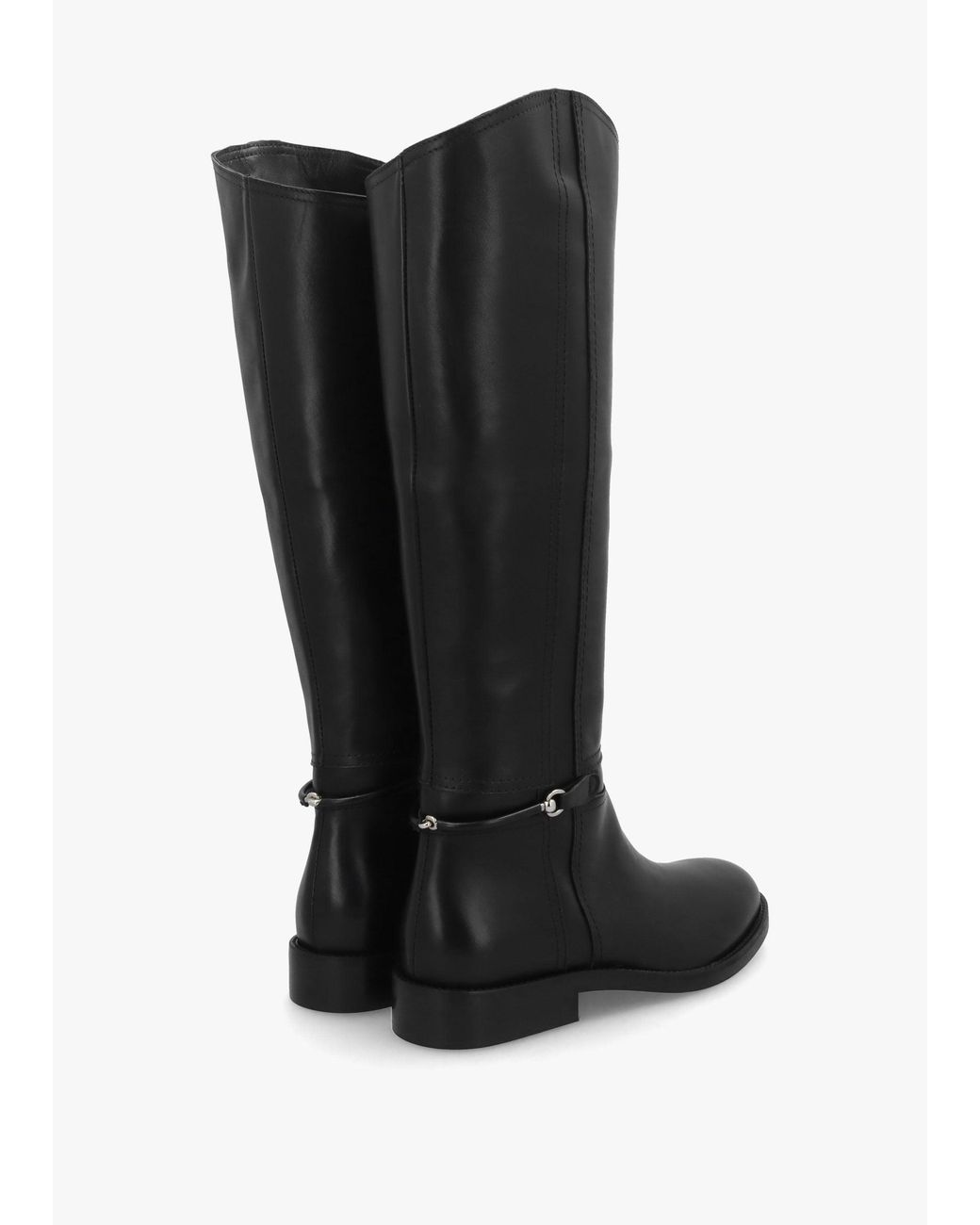 Daniel Black Neve Ankle Strap Riding Boots