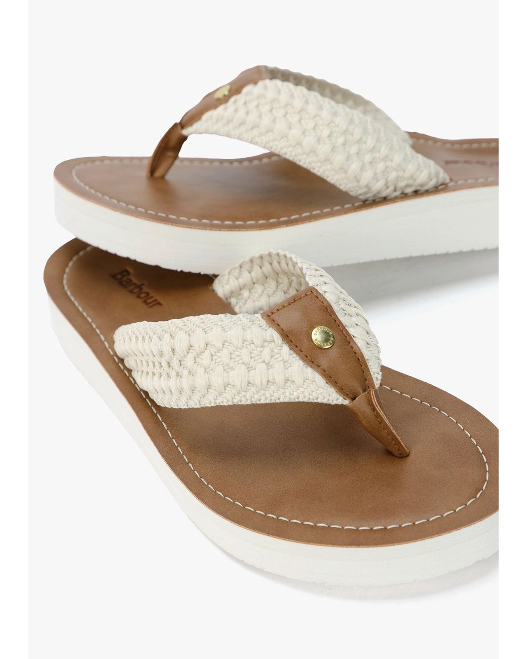 Barbour Multicolor Kelburn Classic Toe Post Flip Flops