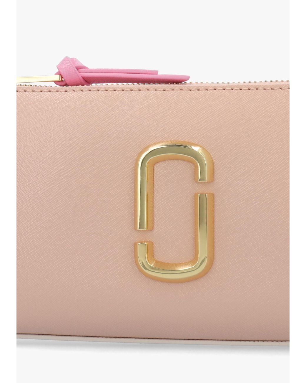 Marc Jacobs White The Snapshot Convertible Rose Multi Leather Shoulder Bag