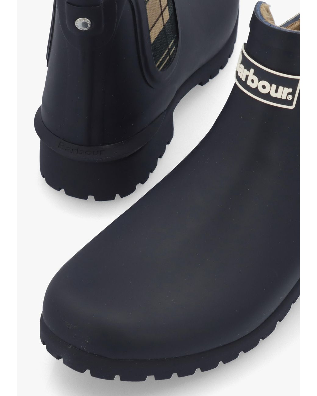 Barbour Blue Kirkton Birchwood Chelsea Wellingtons