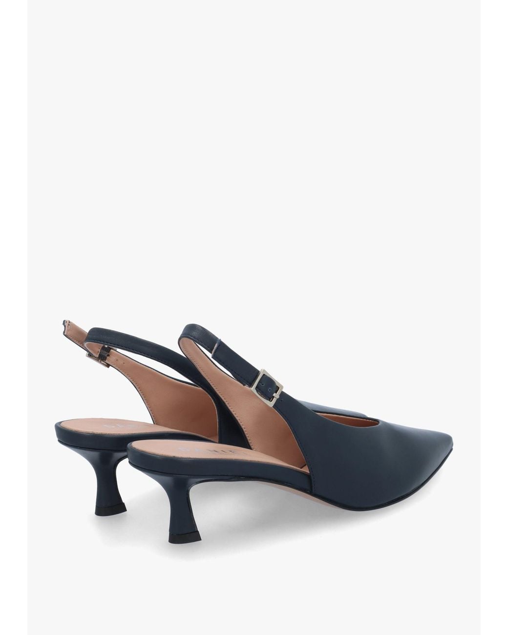 Daniel Blue Siamma Kitten Heel Sling Backs