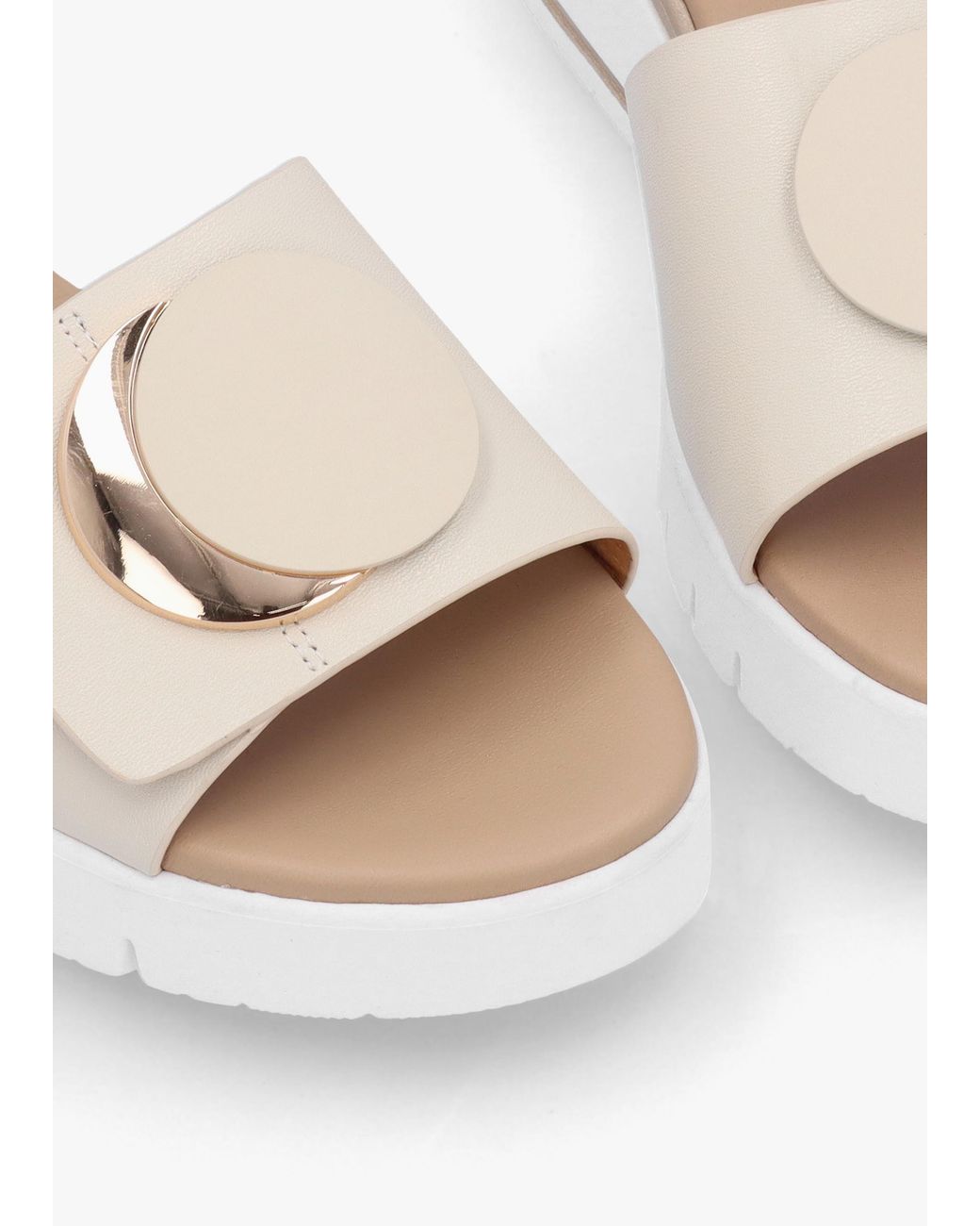 Daniel White Romoon Circle Moon Mules