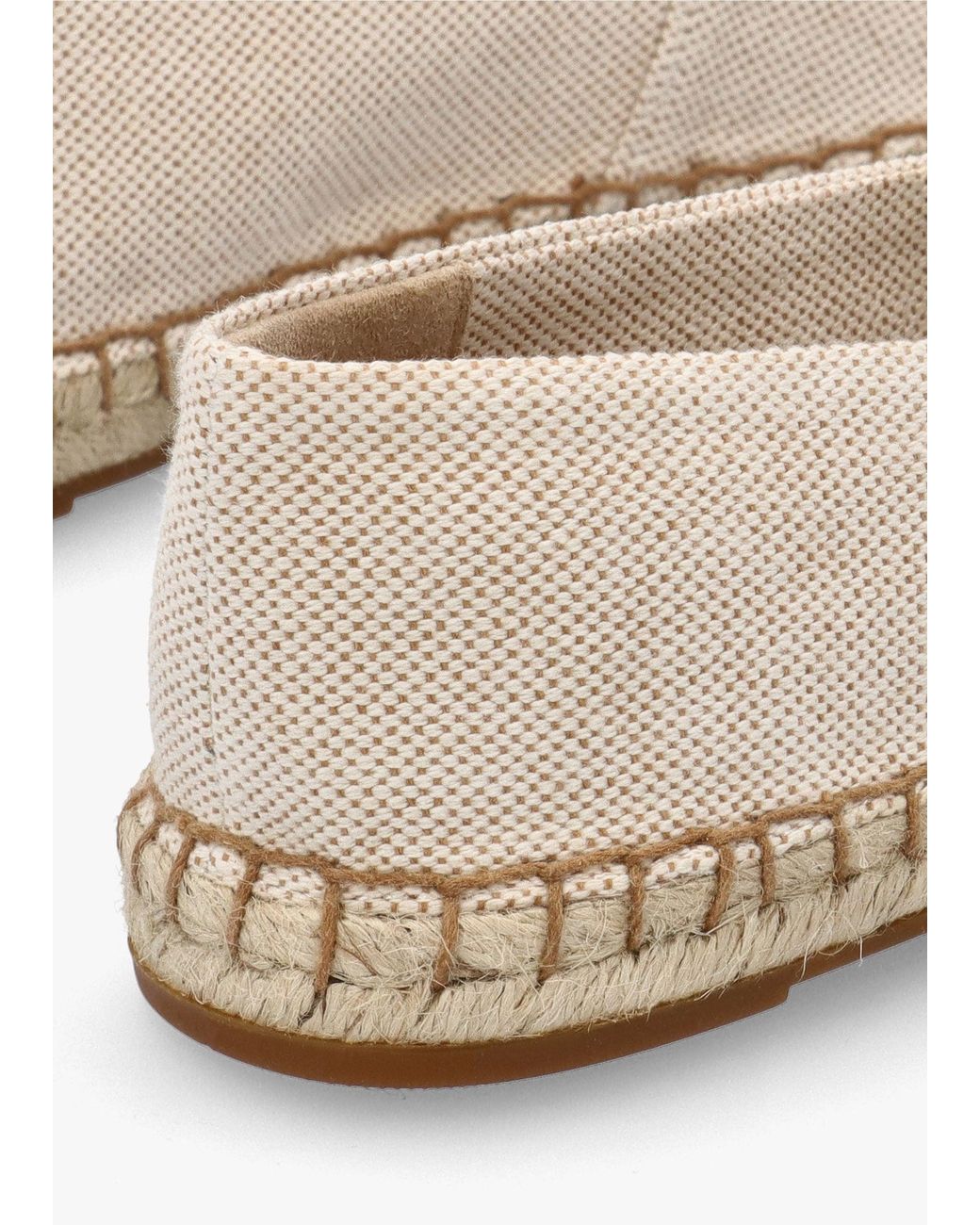 Ralph Lauren Cameryn Ii Natural Buff Canvas Espadrilles