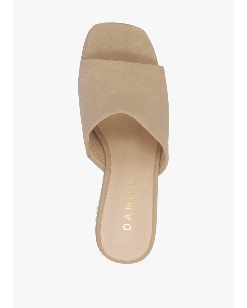 Daniel Natural Yana Striped Wedge Espadrilles