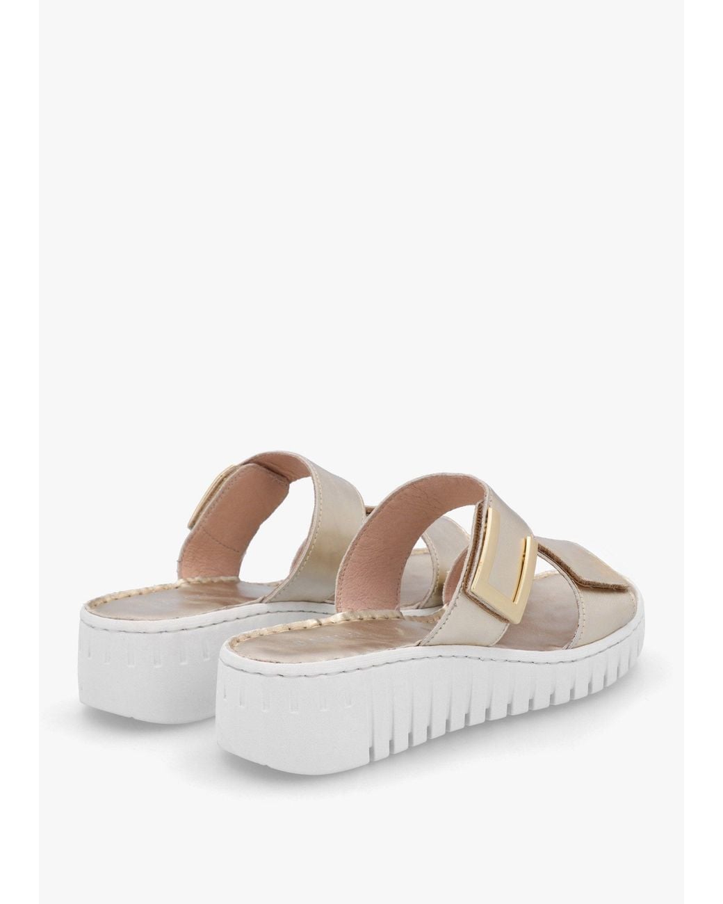 Daniel White Lorli Two Strap Low Wedge Sandals