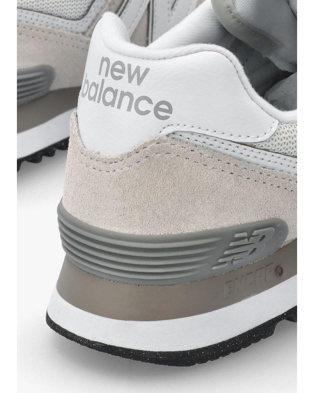 New Balance White 574 Core Retro Trainers