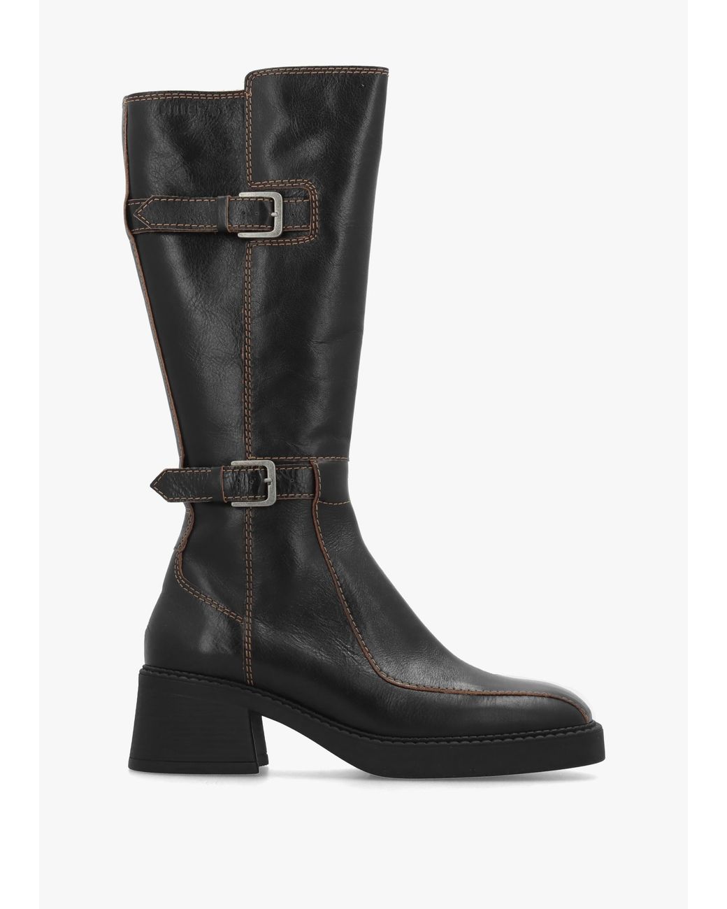 Miista Black Jarmila Knee Boots