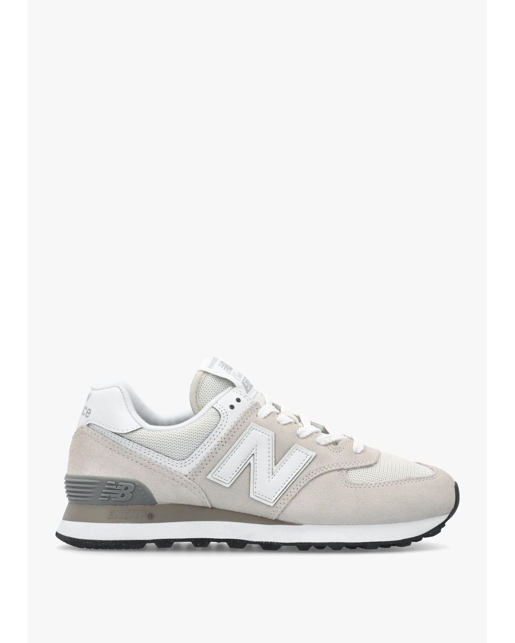 New Balance White 574 Core Retro Trainers