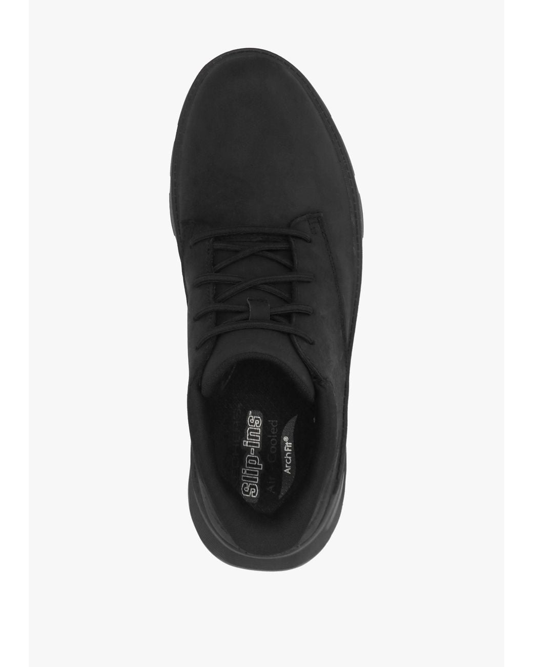 Skechers Black Arch Fit Garza Chukka Boots