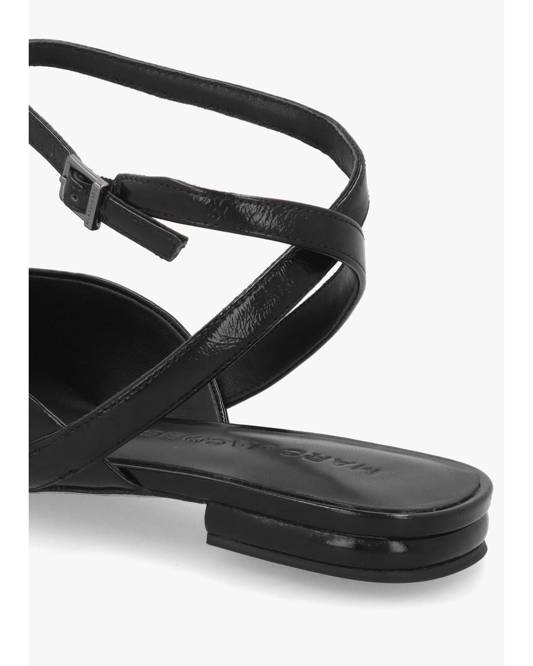 Marc Jacobs White The Pop J Marc Closed Toe Sandals