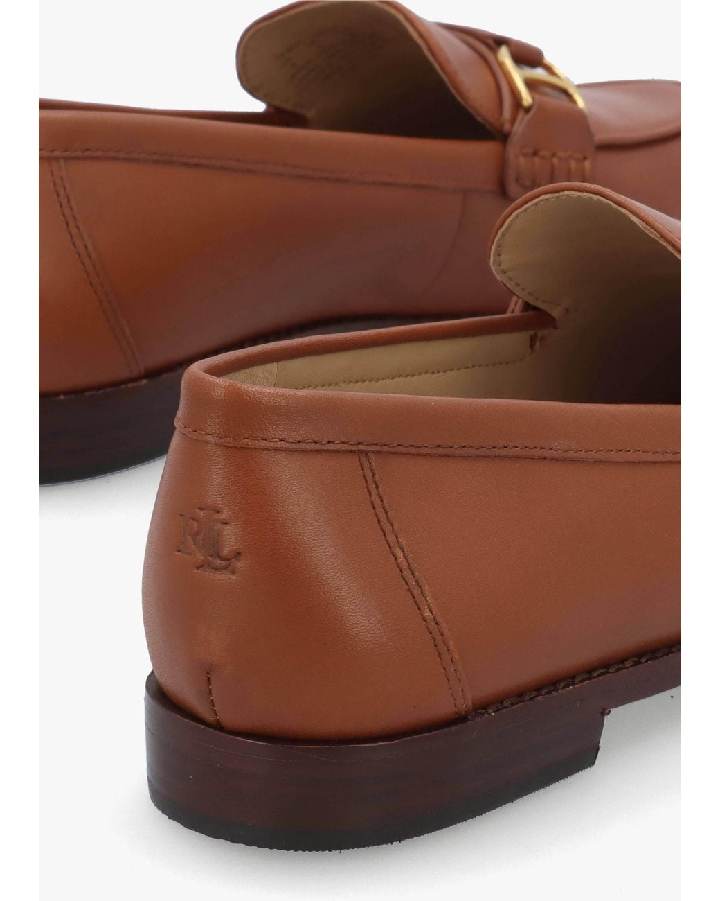 Ralph Lauren Brown Tasha Lauren Loafers