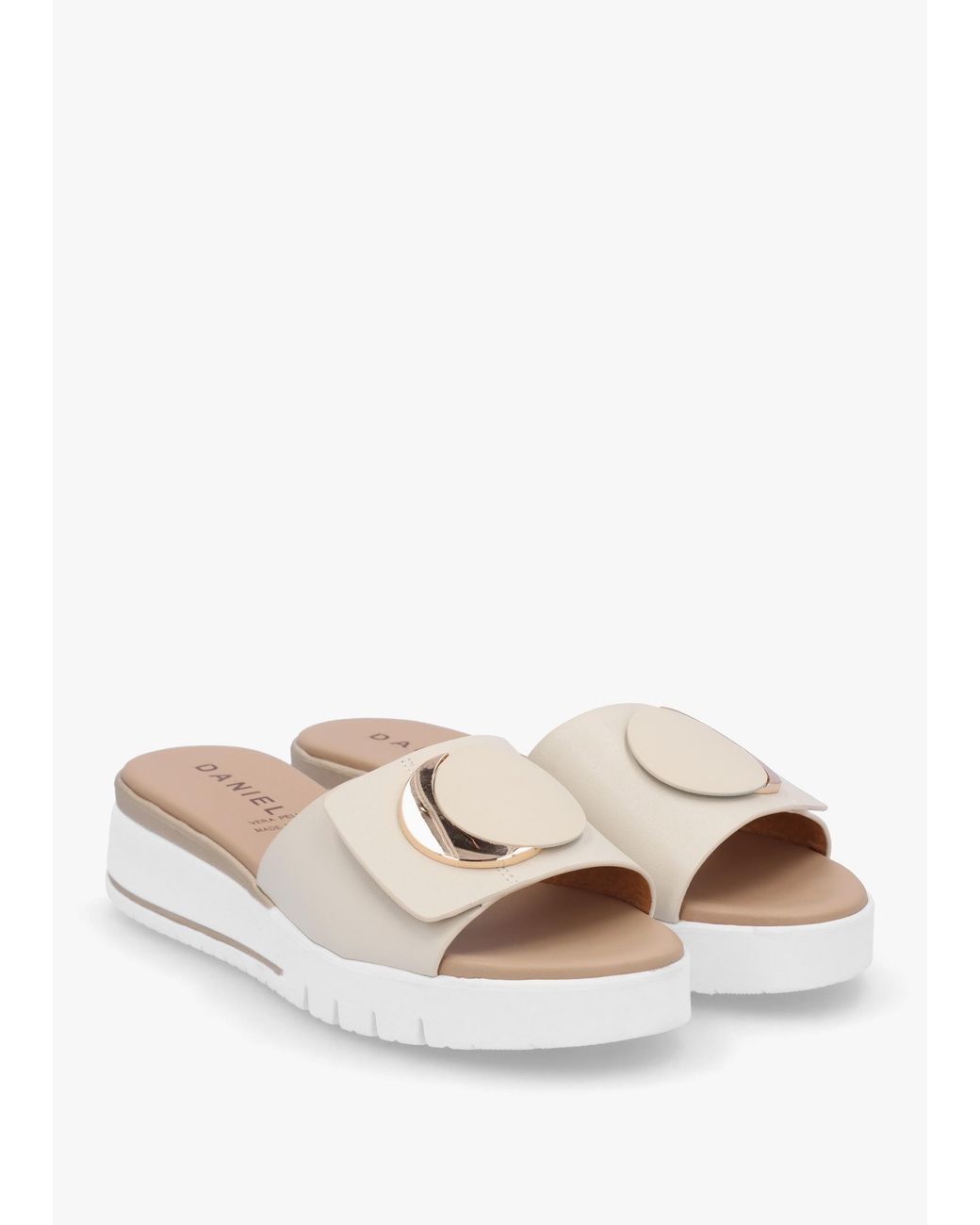 Daniel White Romoon Circle Moon Mules