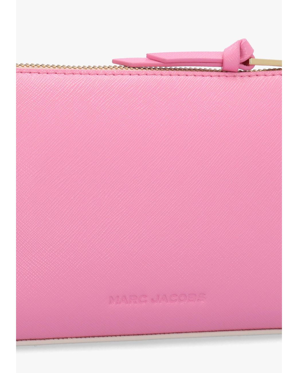 Marc Jacobs White The Snapshot Convertible Rose Multi Leather Shoulder Bag