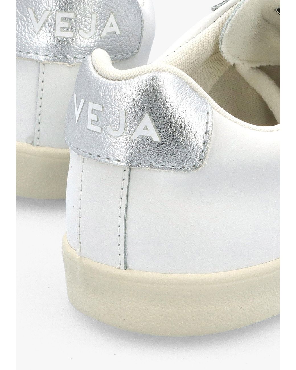 Veja White Esplar Logo Trainers