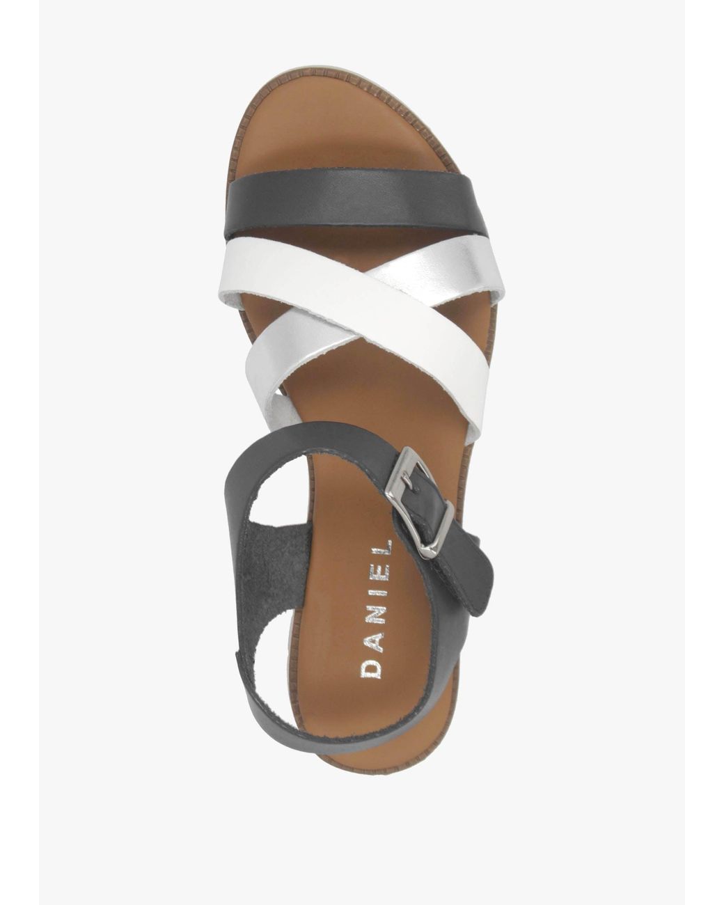 Daniel White Lindy Multi Cross Strap Sandals