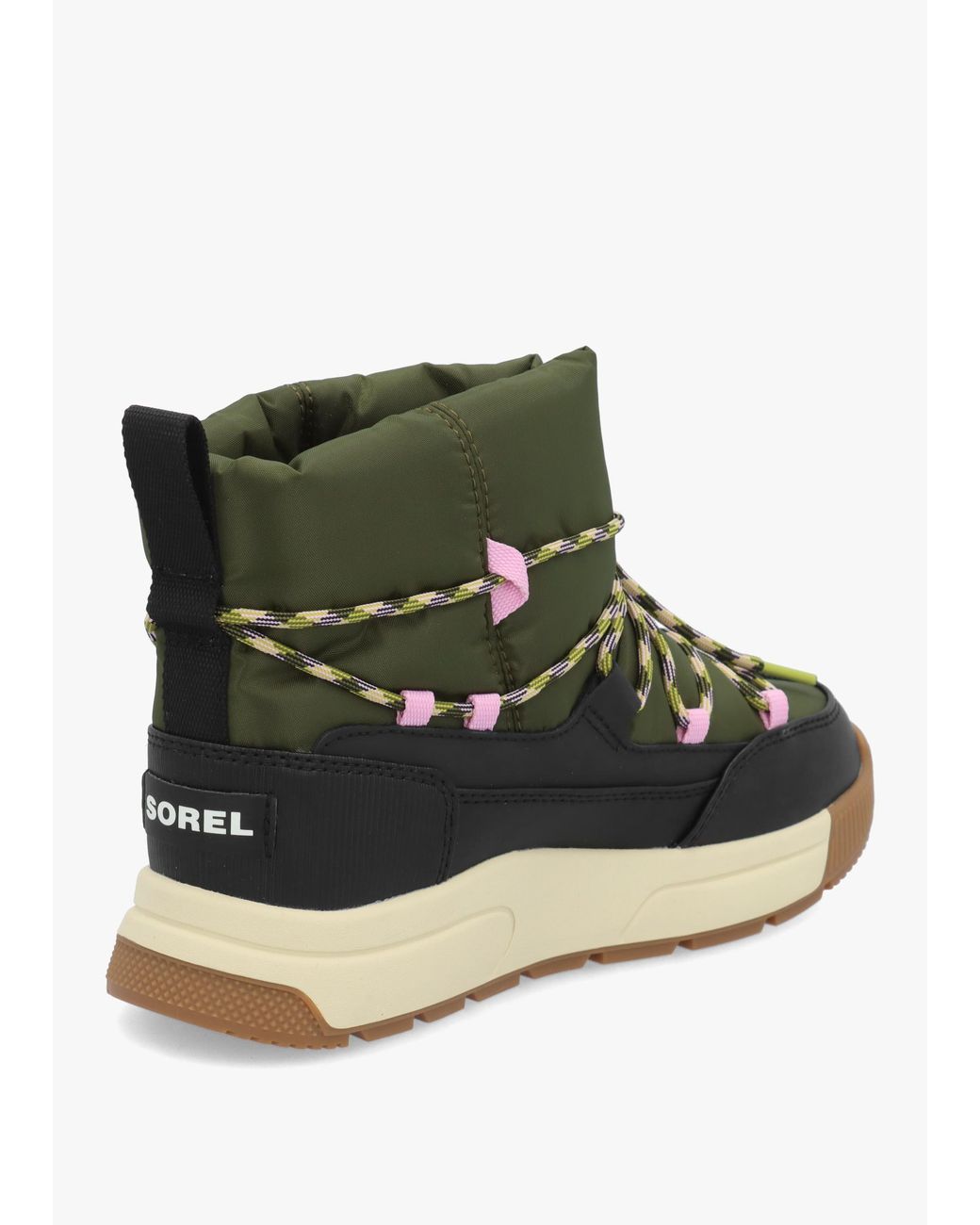 Sorel Black Whitney Iii Slip-On Waterproof Boots