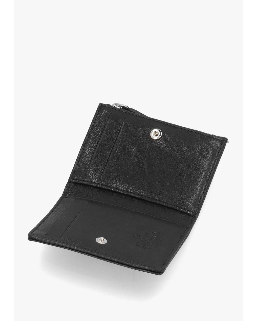 Vivienne Westwood Black Slim Flap Card Holder