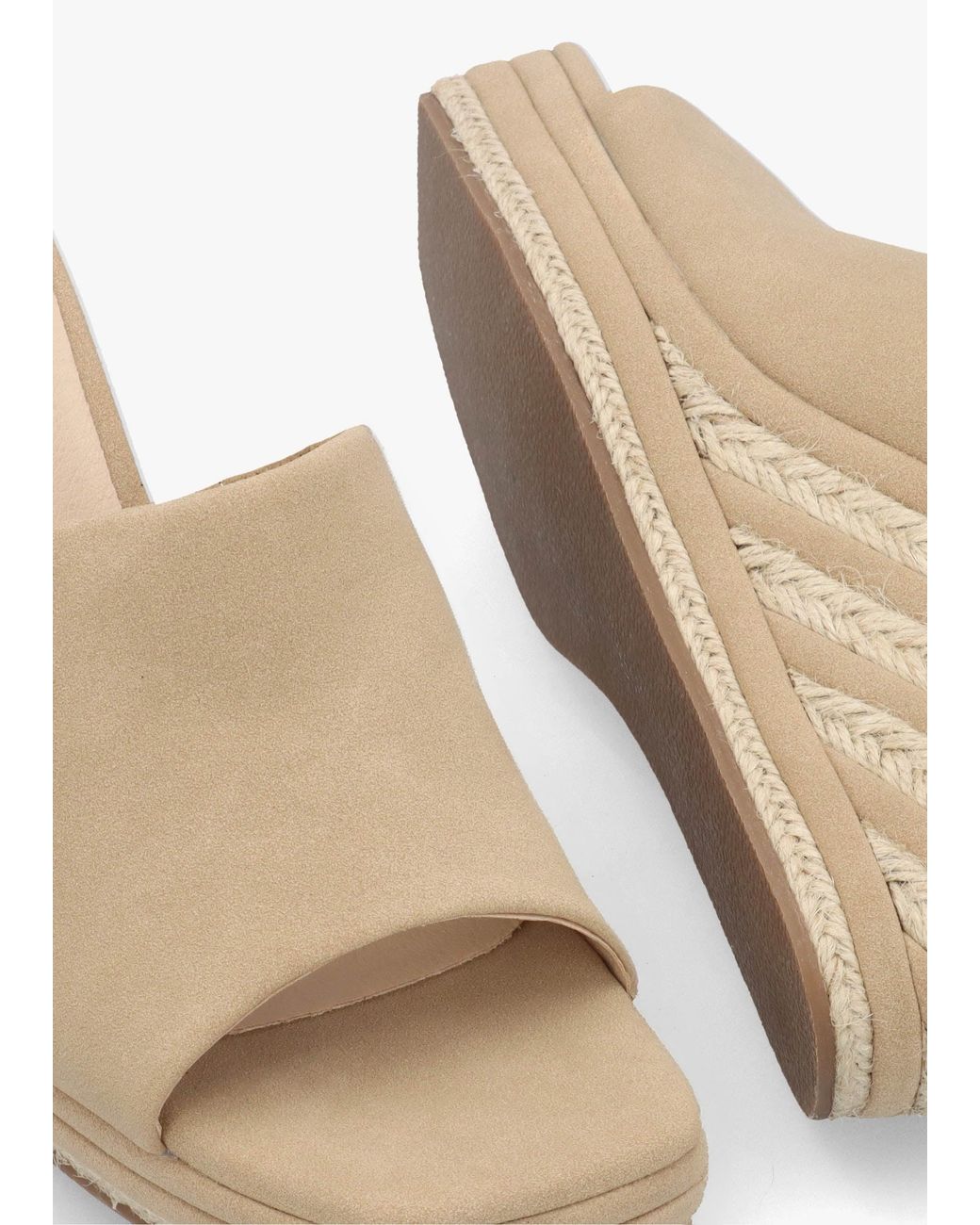 Daniel Natural Yana Striped Wedge Espadrilles