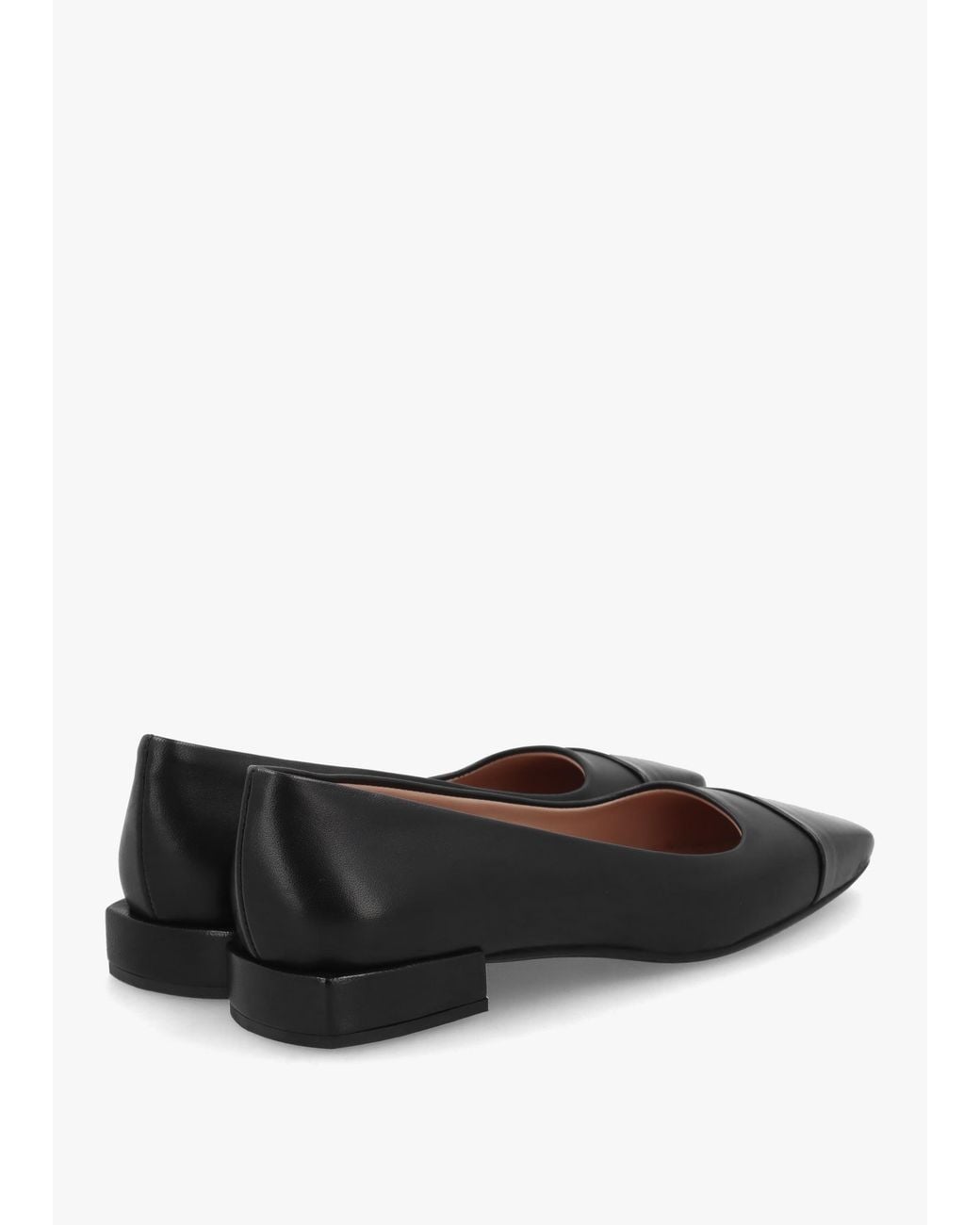 Daniel Black Saria Patent Toe Cap Pumps