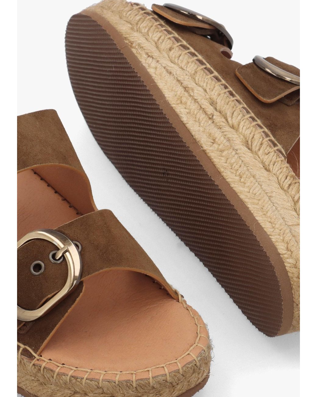 Daniel Brown Jander Flatform Espadrille Mules