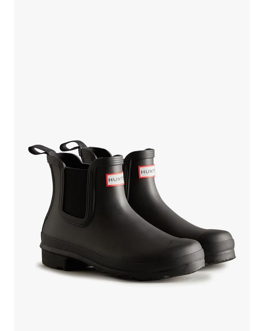 Hunter Black Original Chelsea Rain Boots