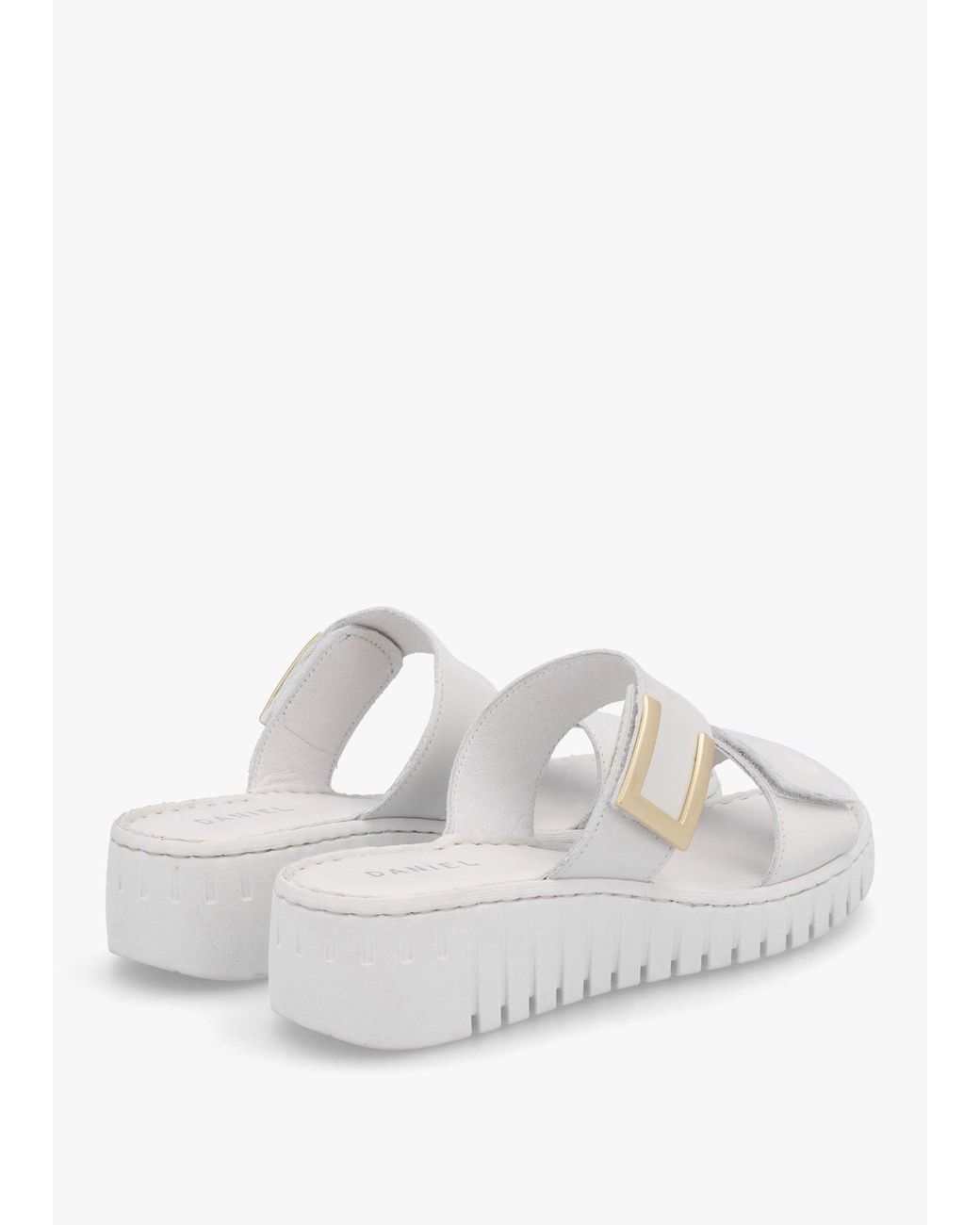 Daniel White Lorli Two Strap Low Wedge Sandals