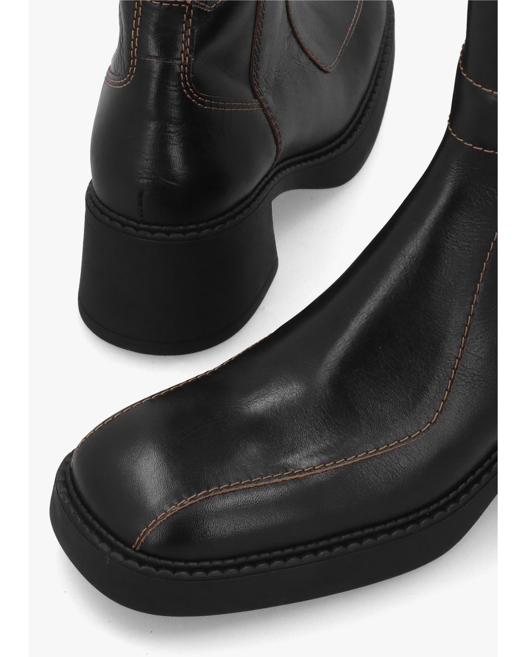 Miista Black Jarmila Knee Boots