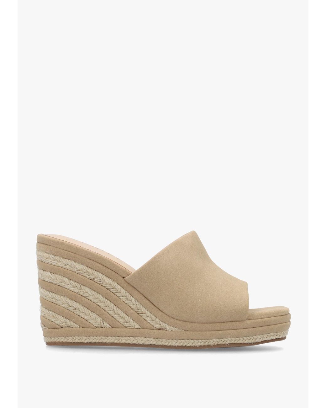 Daniel Natural Yana Striped Wedge Espadrilles