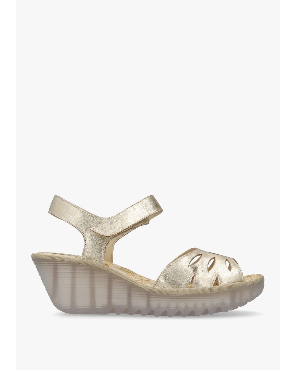 fly london white wedge sandals