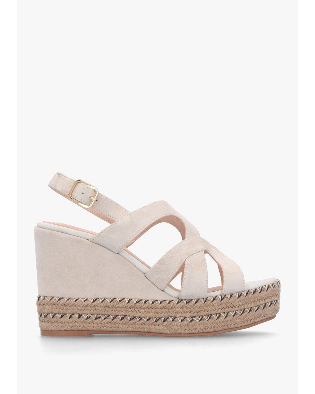 Daniel Natural Josie Espadrille Wedge Sandals