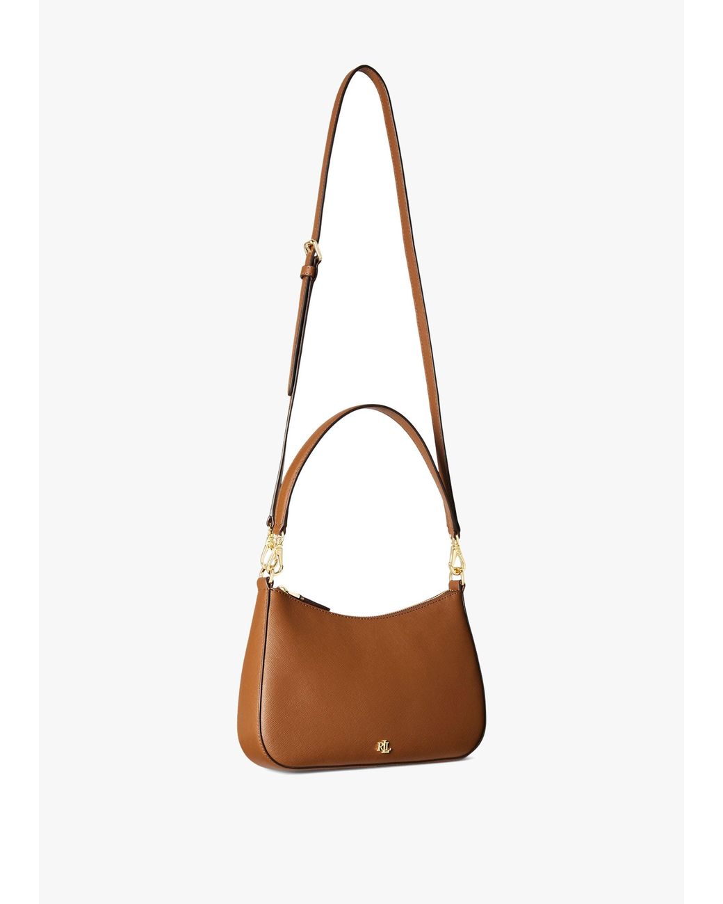 Ralph Lauren Brown Danni 26 Lauren Shoulder Bag