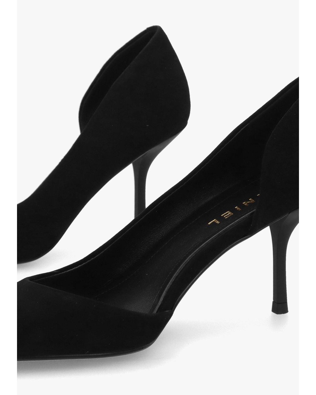 Daniel Black Emma D'Orsay Mid Heel Court Shoes