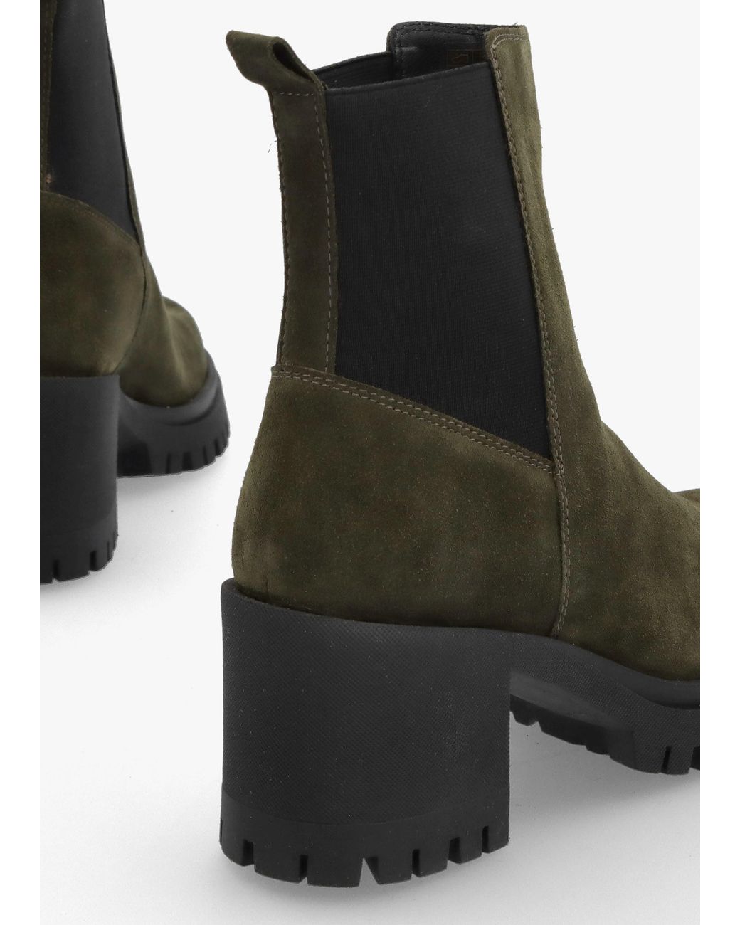 Daniel Green Luxor Block Heel Chelsea Boots