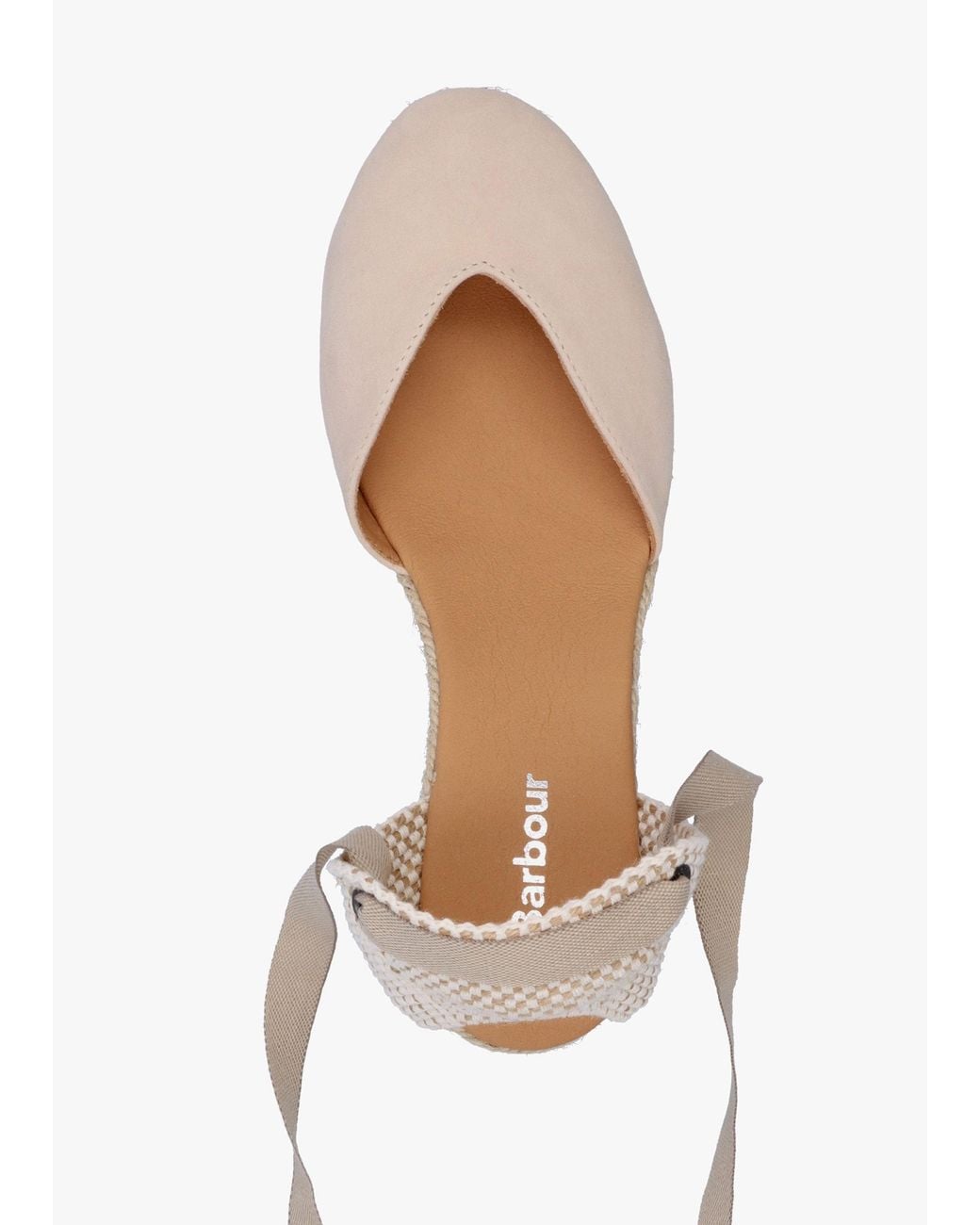 Barbour Natural Juana Wedge Espadrilles