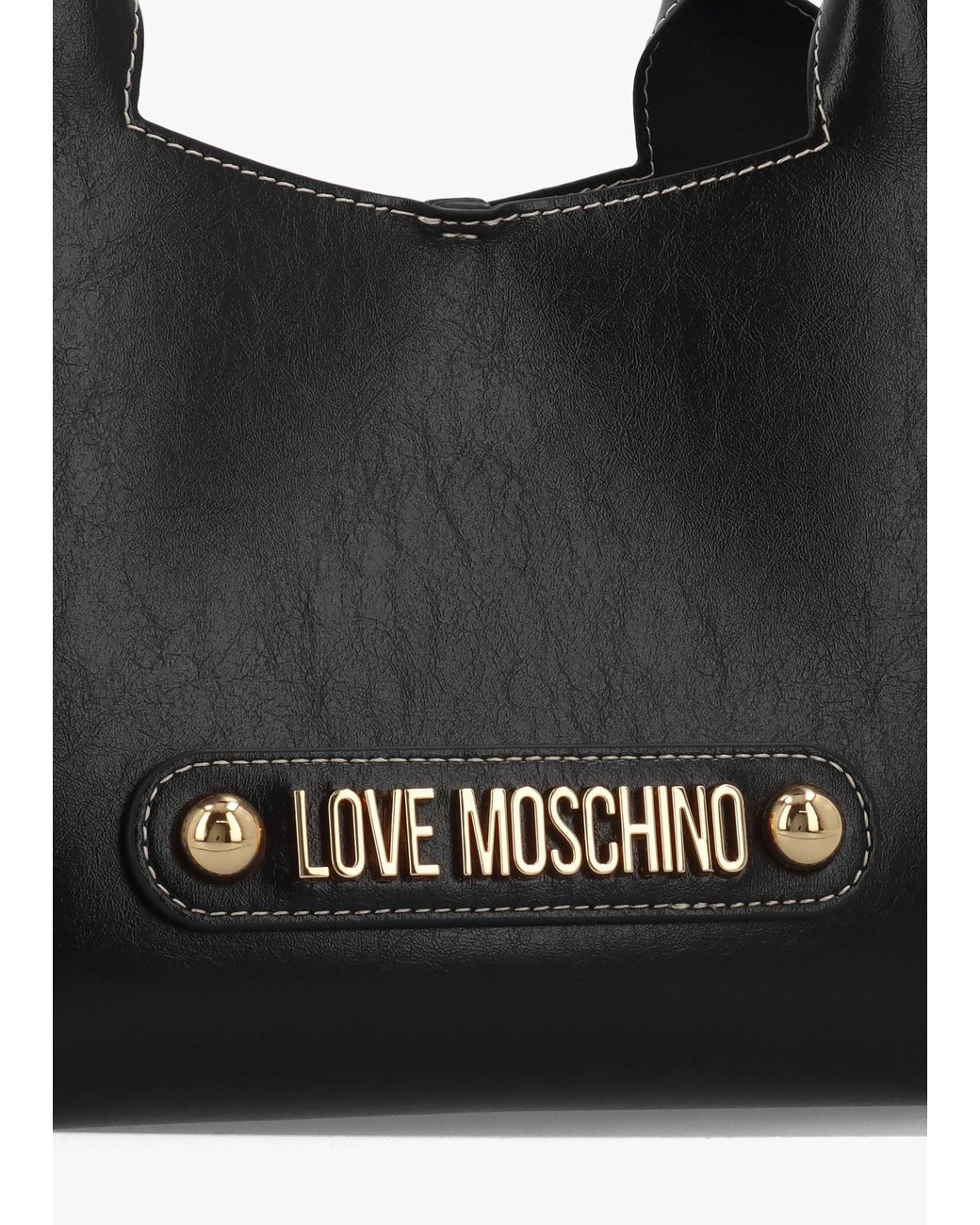 Love Moschino Black Maxi Nero Shopper Bag