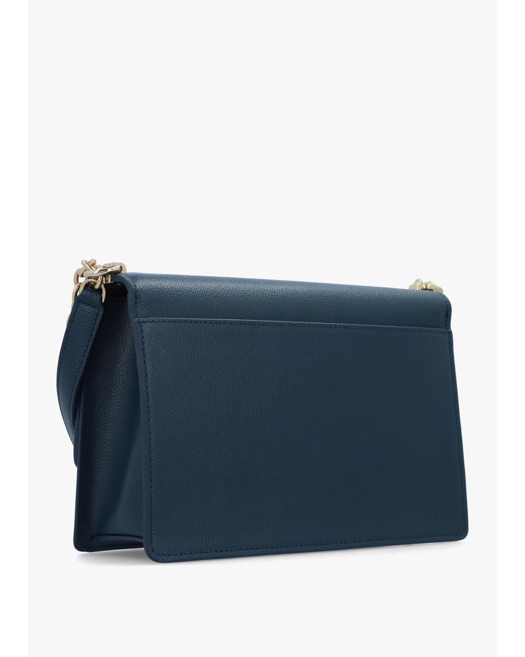 Furla Blue Small 1927 24 Leather Cross-Body Bag
